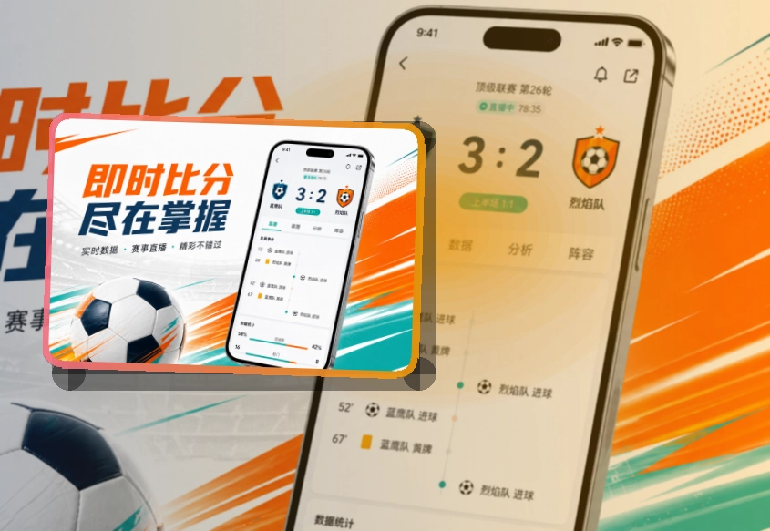 B体育 App使用亮点，比赛日更方便，适合比赛日回访 页面展示